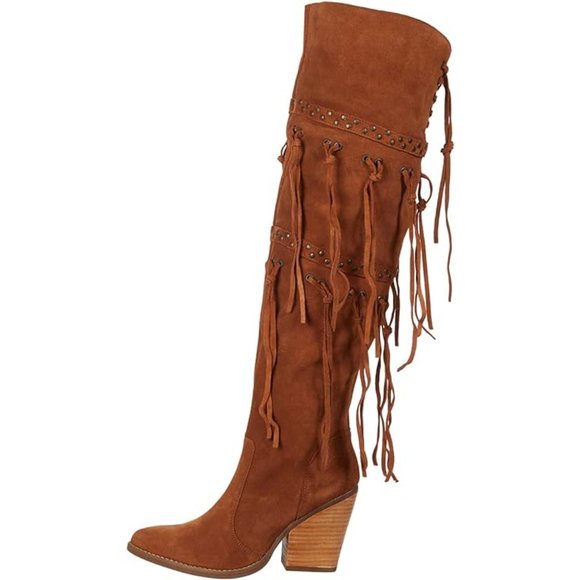Boho Dingo Witchy Women's Over The Knee Boots Size 9 NIB! - Picture 4 of 6